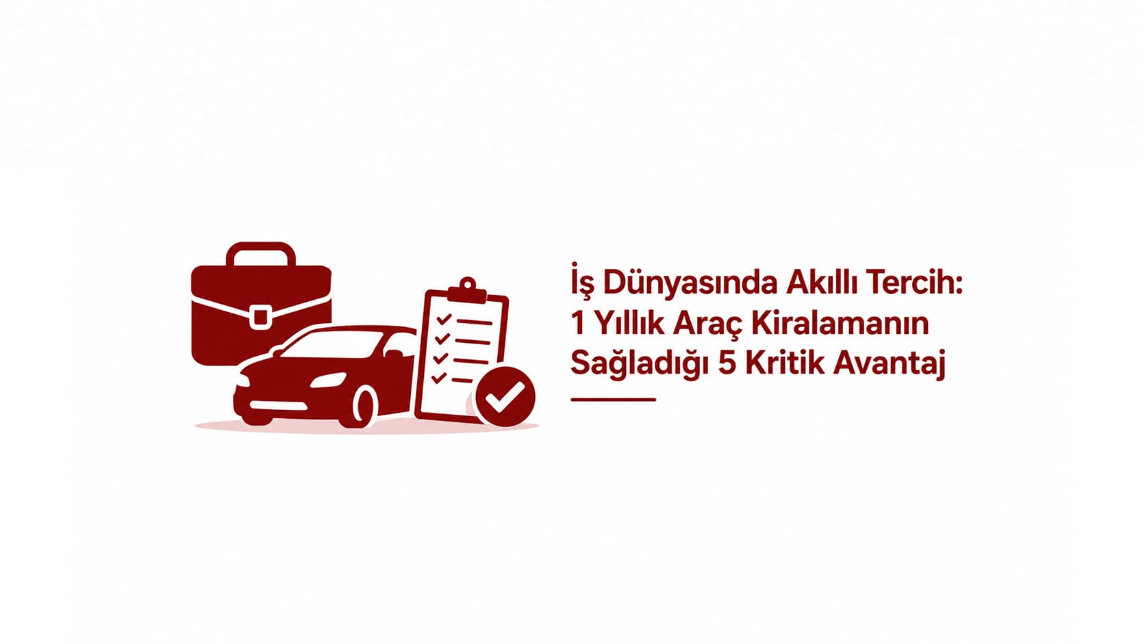 İş Dünyasında Akıllı Tercih: 1 Yıllık Araç Kiralamanın Sağladığı 5 Kritik Avantaj