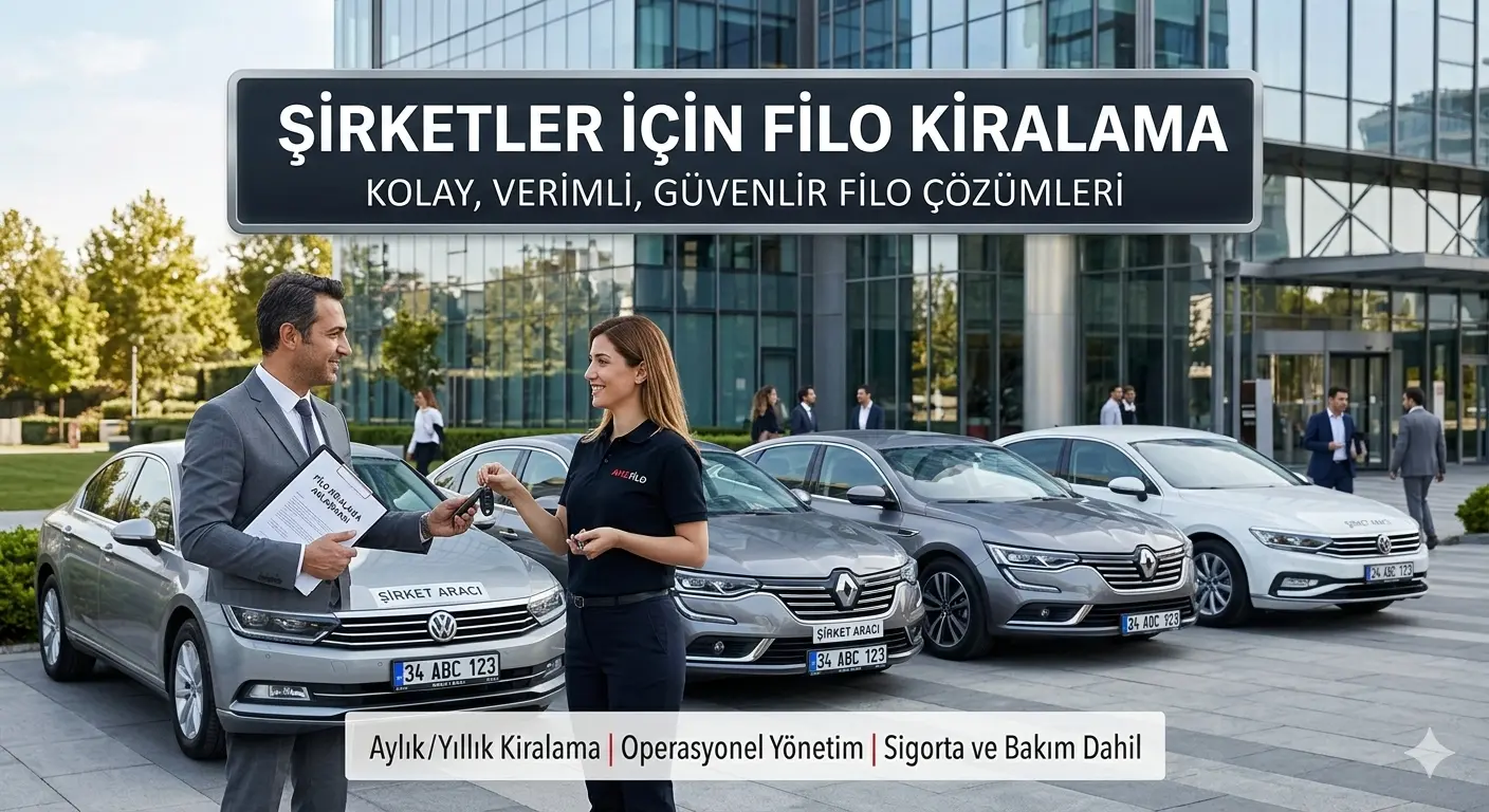 Şirketler için araç kiralama nedir? Aylık ve uzun dönem araç kiralamanın avantajları